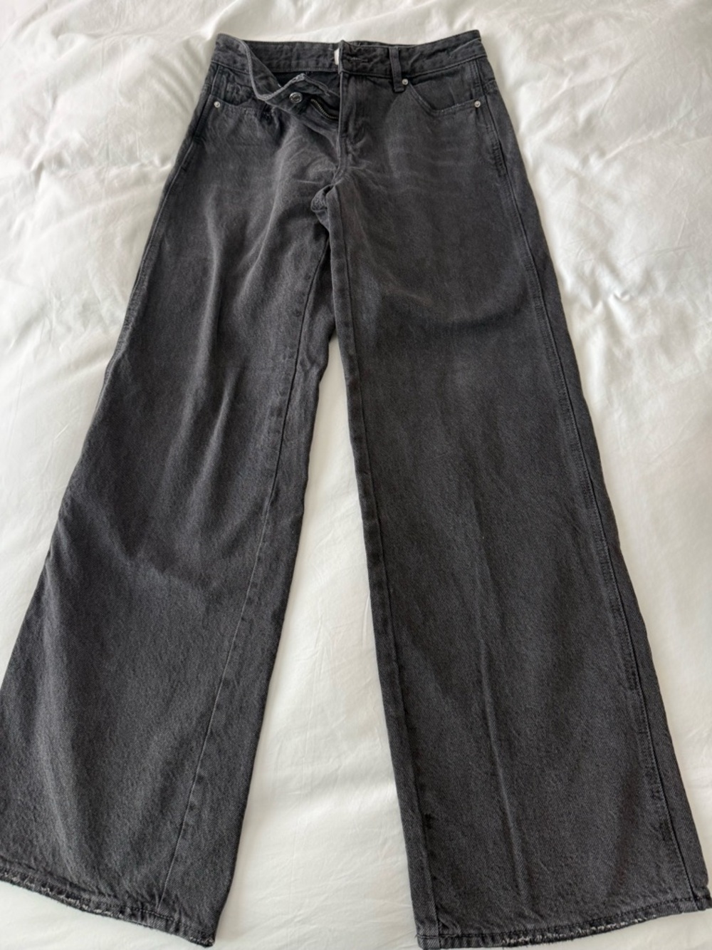 PacSun Black Wide Leg Flare Jeans